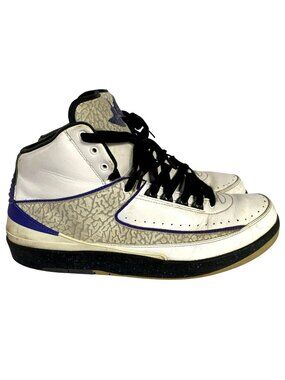 Nike Air Jordan 2 Retro 'Dark Concord' Vintage 2014 Men's 12 Model 385475-153
